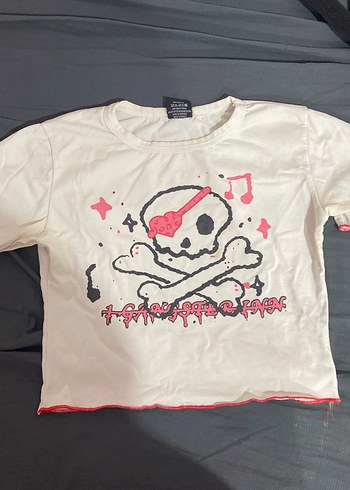 Köstebek Rock Punk Kuru kafa skull crop
