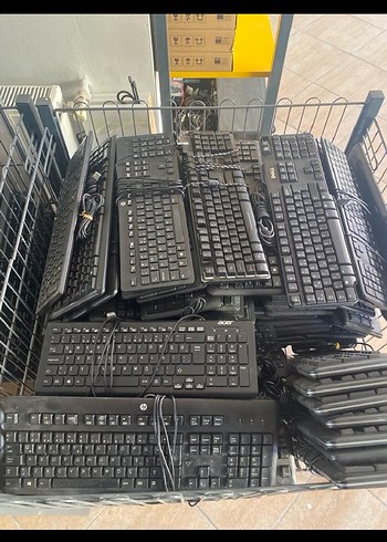 Kablolu Siyah Klavyeler Seti - Görsel 2