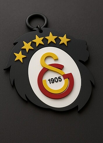 Galatasaray 5 Yıldız Anahtarlık 