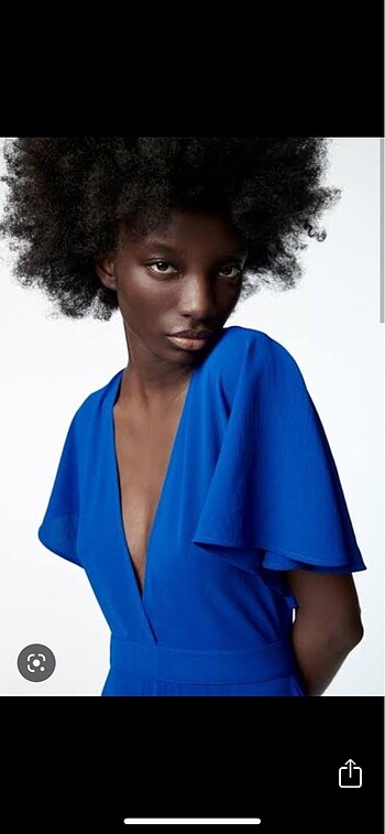Zara Zara saks kadın tulum