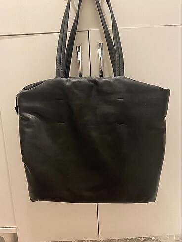 Stradivarius Deri Tote Çanta
