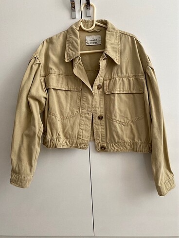 Pull&Bear Crop Safari Ceket