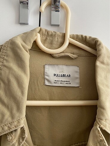 Pull and Bear Pull&Bear Crop Safari Ceket