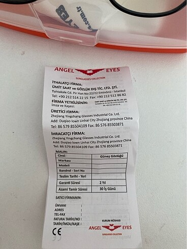 Beden cat eye gözlük