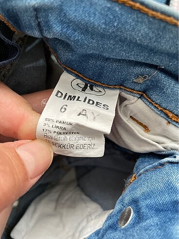 Diğer Temiz kot pantolon bikaç defa giyildi