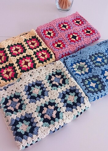 Koton iplikten bebek battaniyesi  - Görsel 2