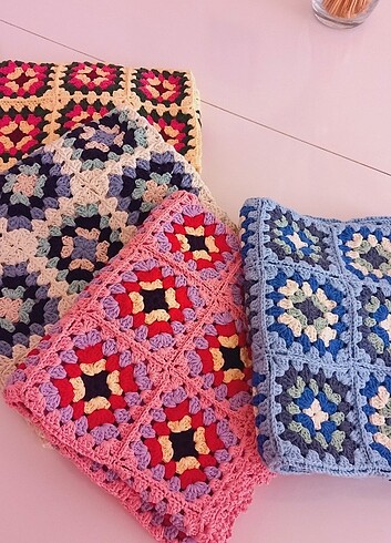 Koton iplikten bebek battaniyesi  - Görsel 3