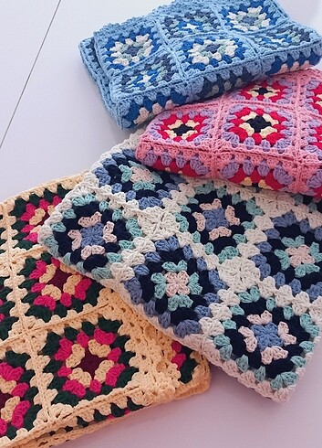 Koton iplikten bebek battaniyesi  - Görsel 5