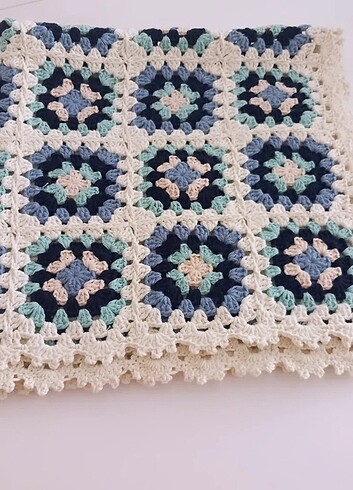 Koton iplikten bebek battaniyesi  - Görsel 6