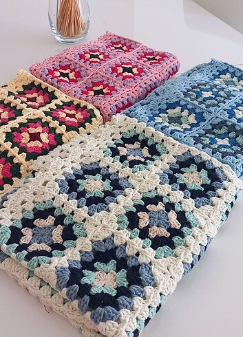 Koton iplikten bebek battaniyesi  - Görsel 8