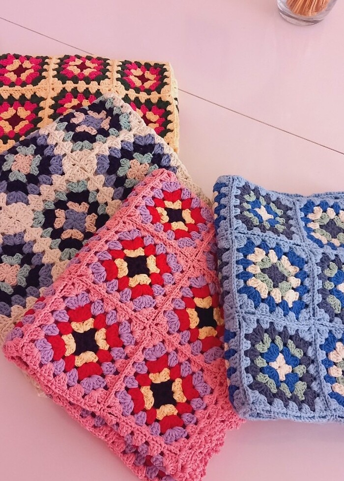 Koton iplikten bebek battaniyesi  - Görsel 3