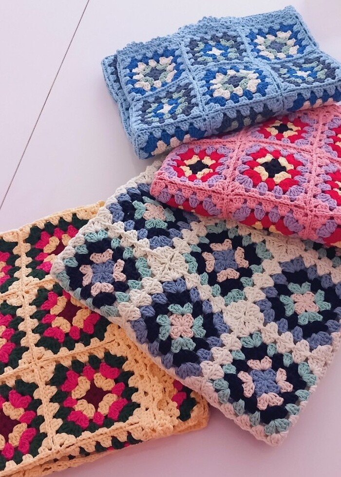 Koton iplikten bebek battaniyesi  - Görsel 4