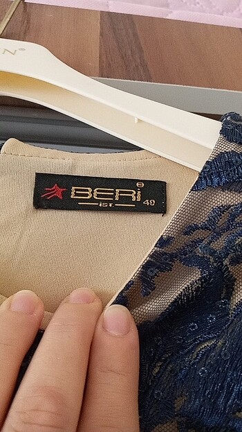 40 Beden lacivert Renk Abiye elbise
