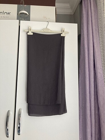 Füme ayrobin caz eşarp 110 cm