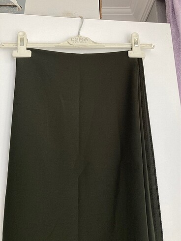 Haki 110 cm tesettür büyük eşarp