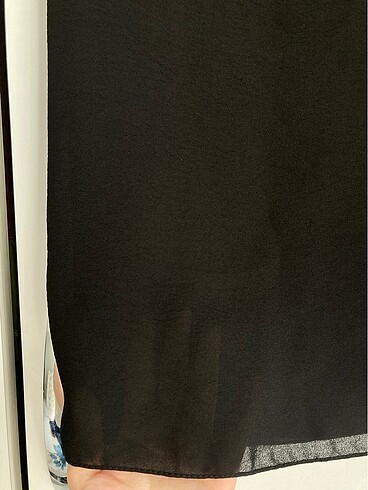  Beden Siyah ayrobin caz 140 cm eşarp tesettür