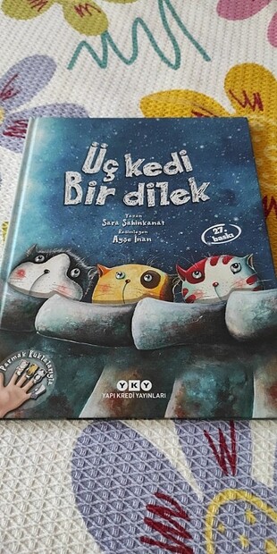 Üç kedi bir dilek çocuk kitabı