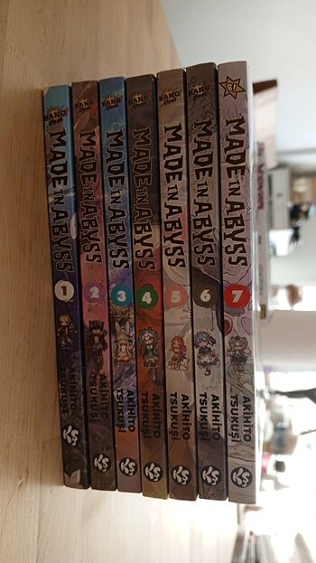 Manga - Made in Abyss Cilt 1,2,3,4,5,6,7 Akihito Tsukuşi