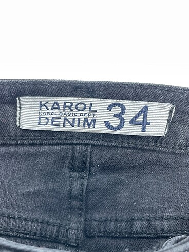 34 Beden siyah Renk PreLoved Jean / Kot %70 İndirimli.