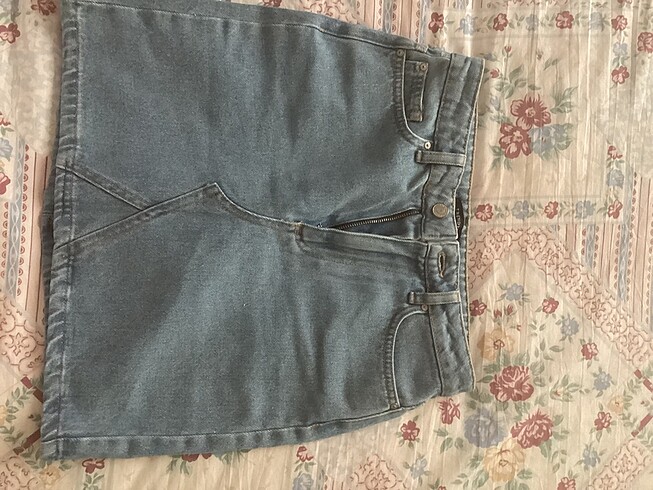 xs Beden mavi Renk Trendyolmilla etek