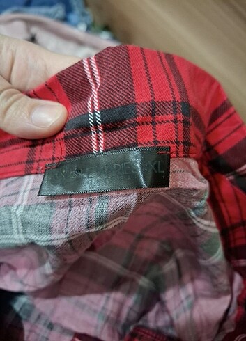 xl Beden Ekose pijama