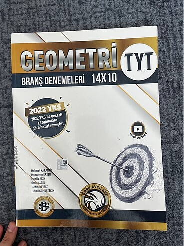 Tyt ayt geometri denemesi tek kitap