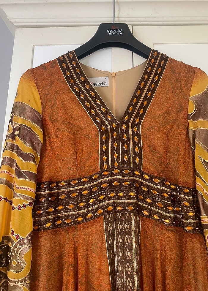 Tekbir marka bayan tesettür abiye - Görsel 2