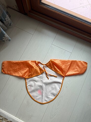 Uzun kollu bebek önlüğü - Görsel 5