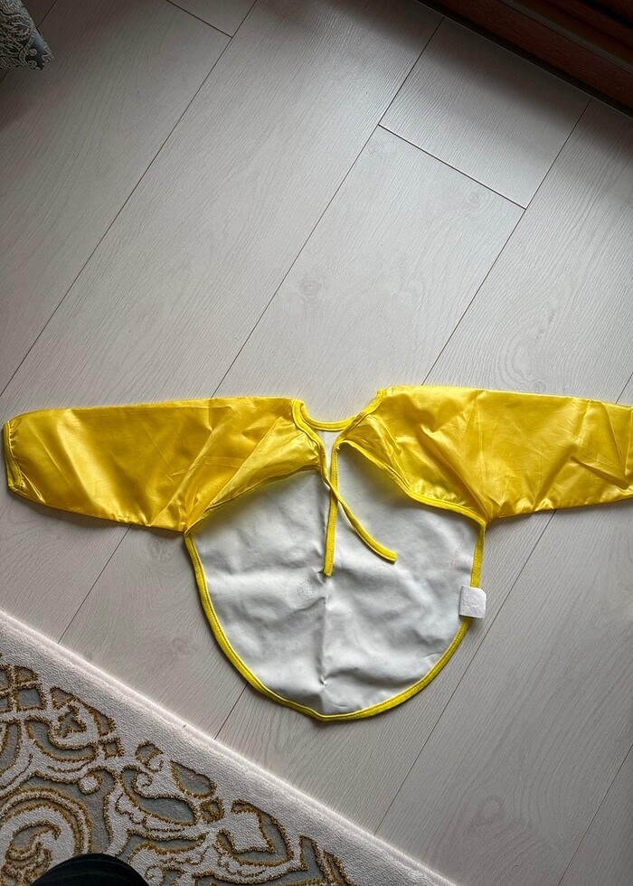 Uzun kollu bebek önlüğü - Görsel 3