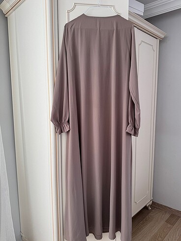 m Beden camel Renk Sevcan Kul Elbise Ferace