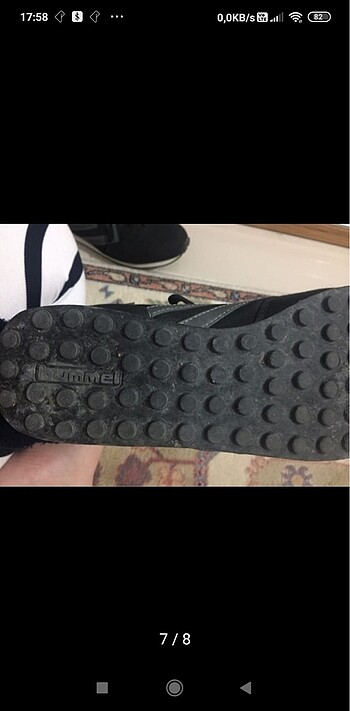 Hummel siyah spor ayakkabı - Görsel 6