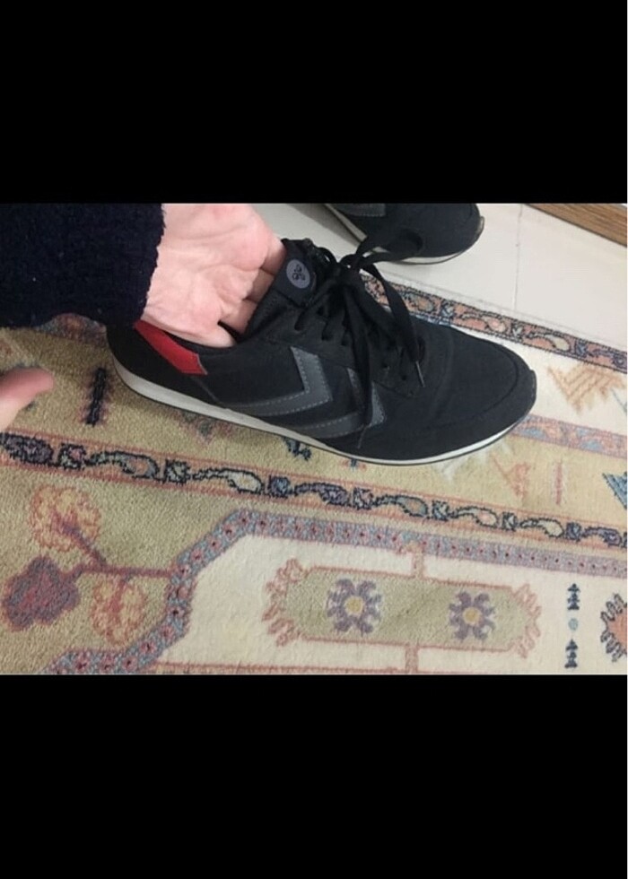 Hummel siyah spor ayakkabı - Görsel 5