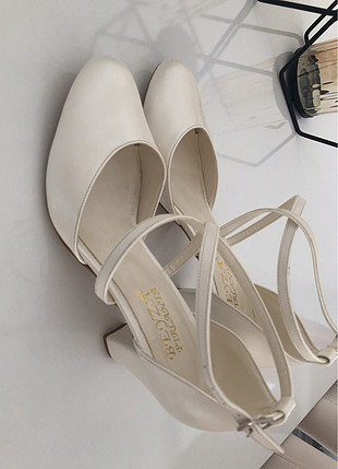42 Beden beyaz Renk Beyaz Gelin Ayakkabısı