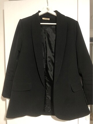 Siyah blazer ceket