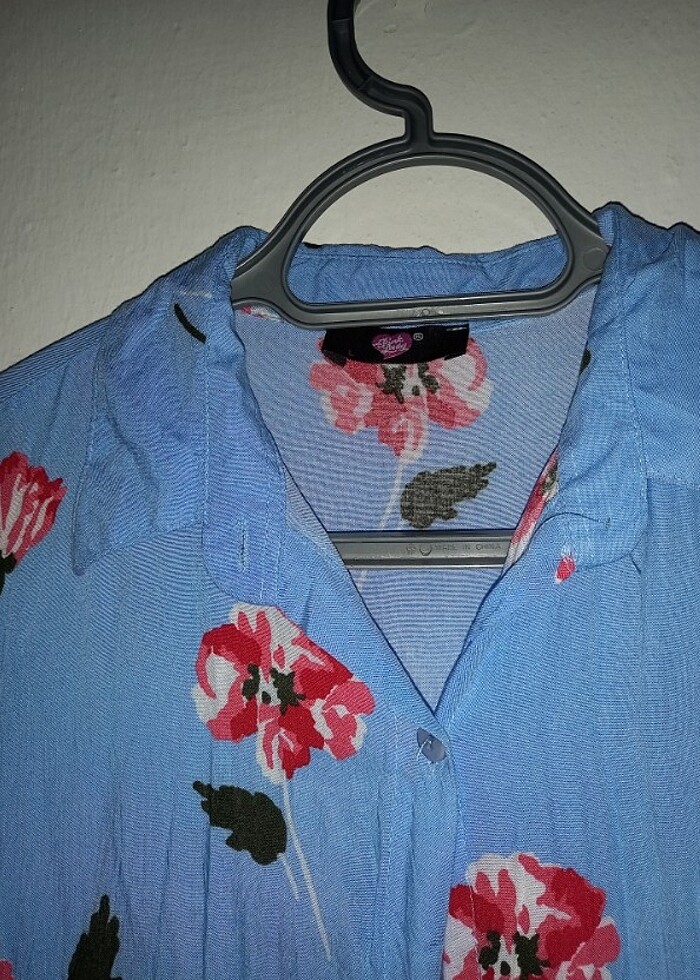 Uzun Kollu Viskon Yazlık Elbise  - Görsel 4