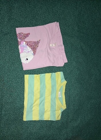 2 adet tişört biri defacto diğeri zara - Görsel 4