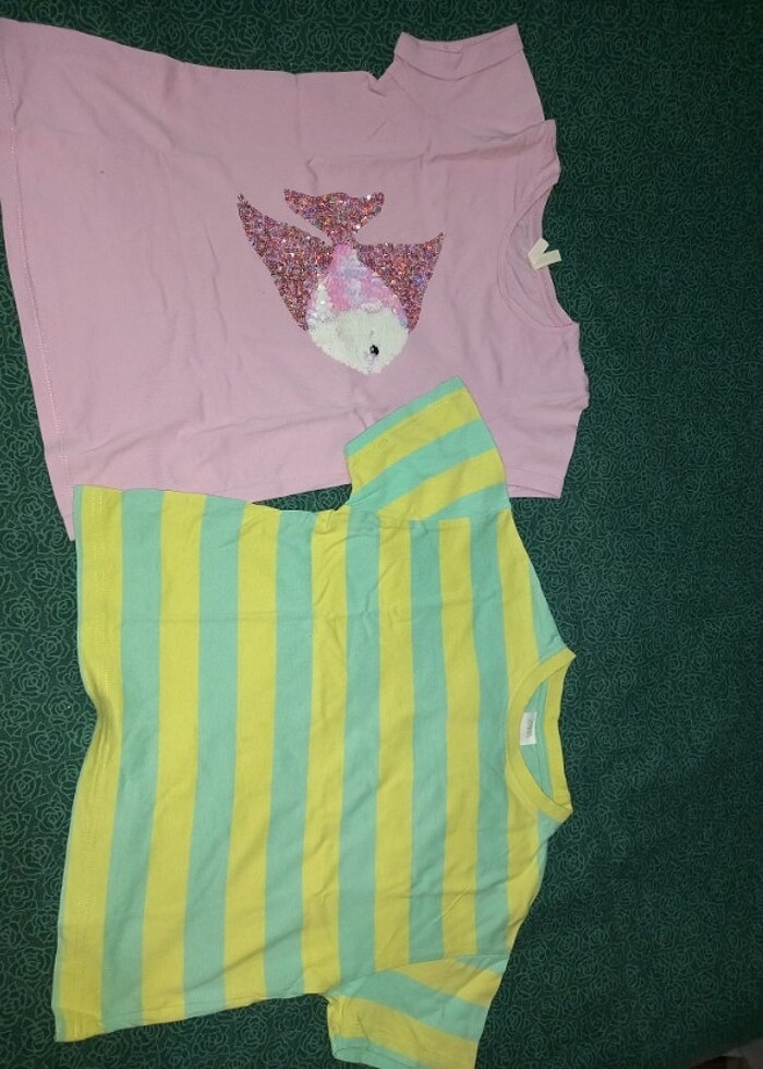 2 adet tişört biri defacto diğeri zara - Görsel 3