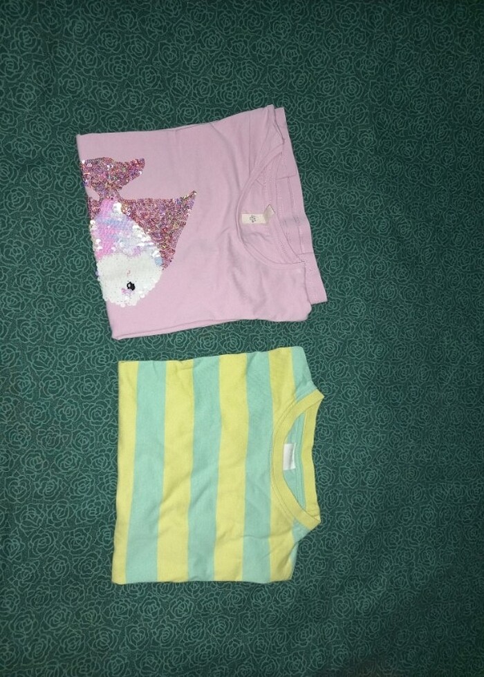 2 adet tişört biri defacto diğeri zara - Görsel 4