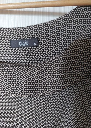 Derin Kısa Kollu şık Bluz - Görsel 3