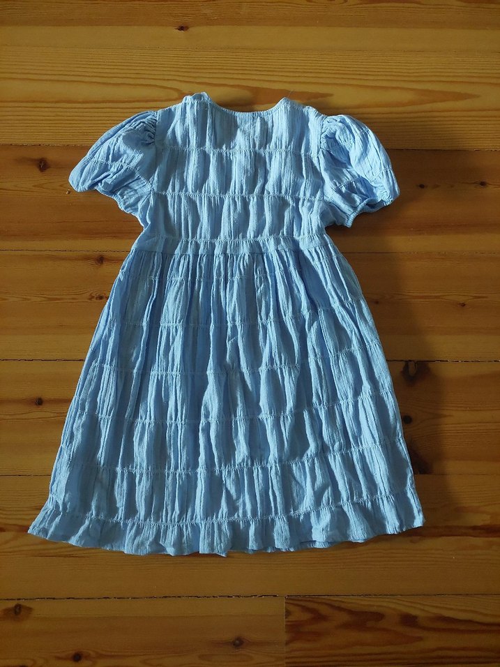 pamuk-keten elbise - Görsel 2