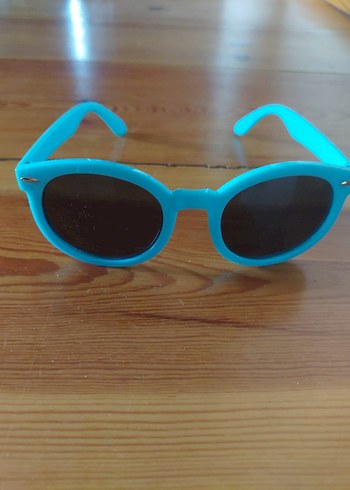 Mavi Retro çocuk Güneş Gözlüğü - Görsel 4