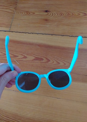 Mavi Retro çocuk Güneş Gözlüğü - Görsel 5