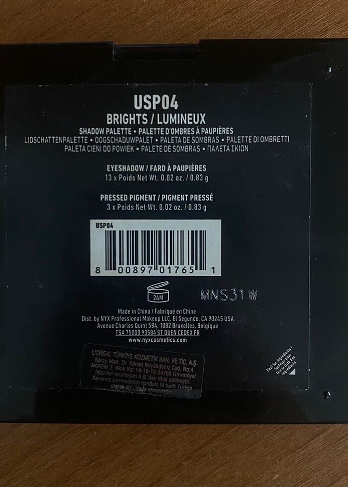 NYX Professional Makeup Far Paleti - Görsel 3