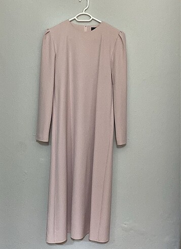 Rabia Şamlı Pudra Elbise