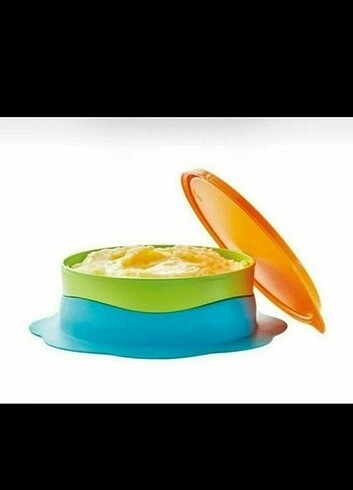 Tupperware Tupperware silikon tabanlı mama kabı