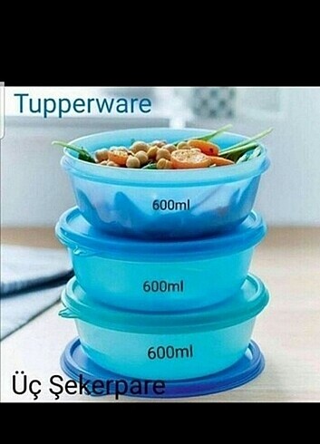 Tupperware şeker 600