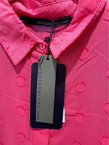 Pembe uzun tunik