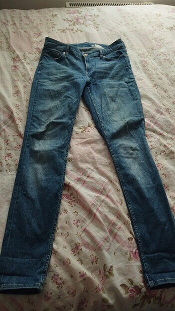 Vintage yumuşak jeans 