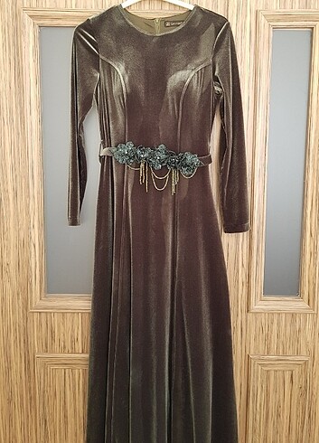 Kadife özel gün Elbisesi