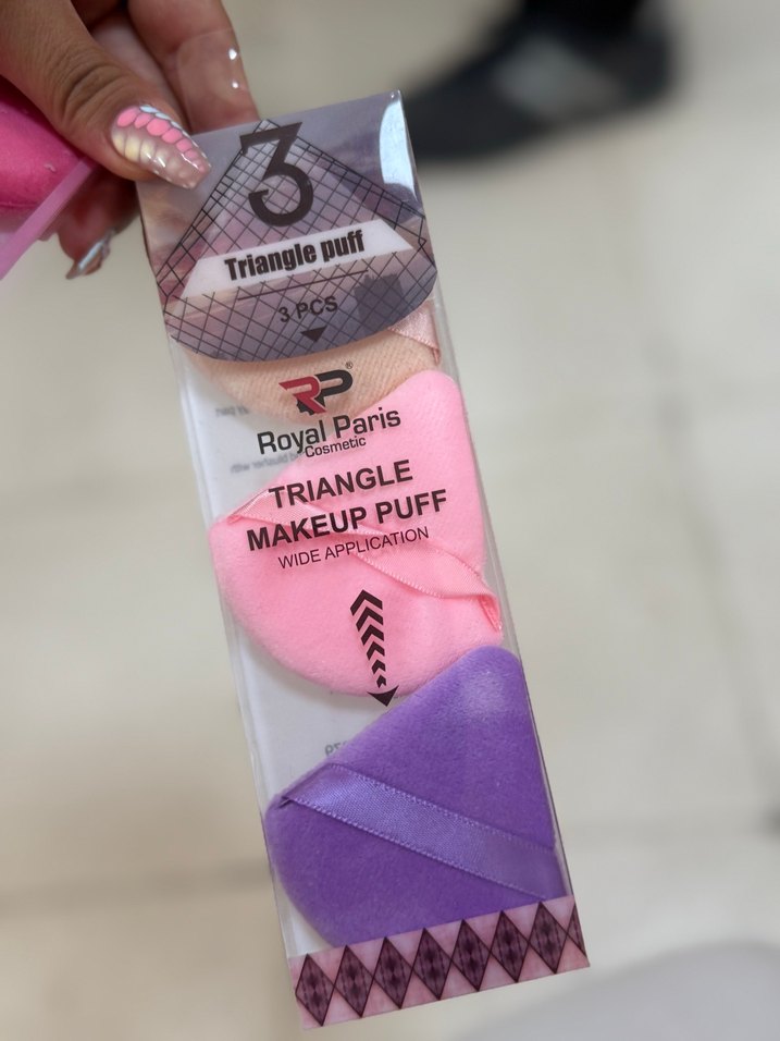 Royal Paris Üçgen Makyaj Süngeri Seti - Görsel 2